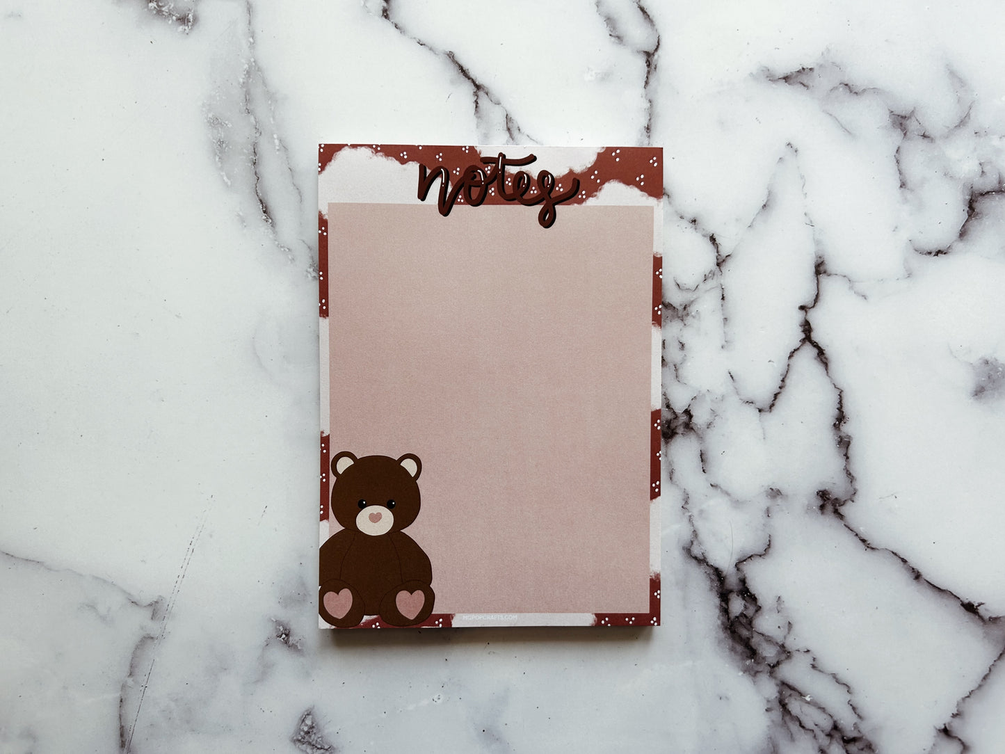 Cute Bear Notepad